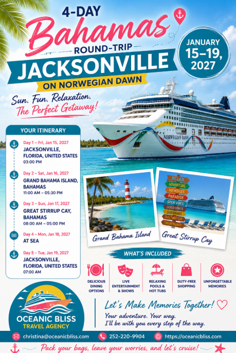 NCL Dawn - Jan 2027